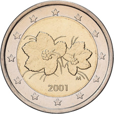Finland, 2 Euro, 2001, Vantaa, Bi-Metallic, MS(65-70), KM:105