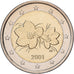 Finnland, 2 Euro, 2001, Vantaa, Bi-Metallic, STGL, KM:105