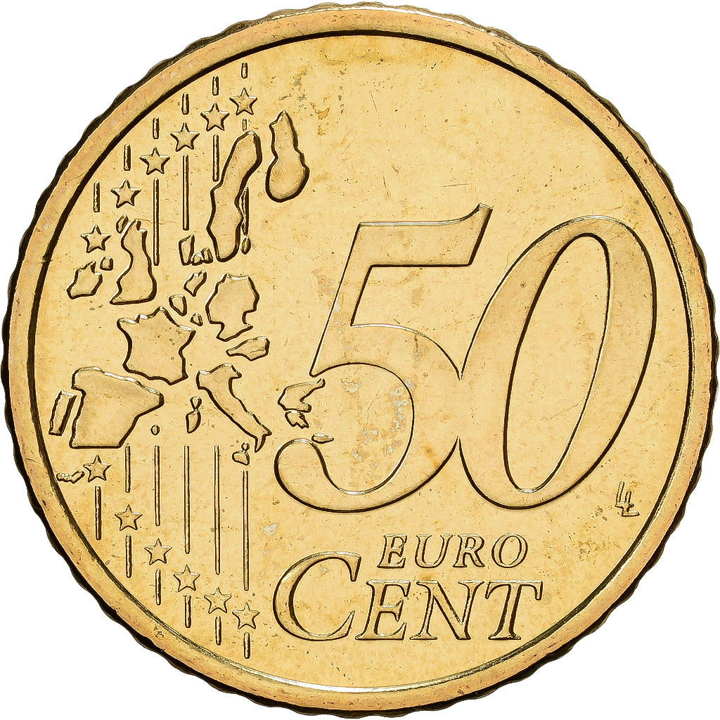 Finnland, 50 Centimes, 2001, Vantaa, Nordic gold, STGL, KM:103
