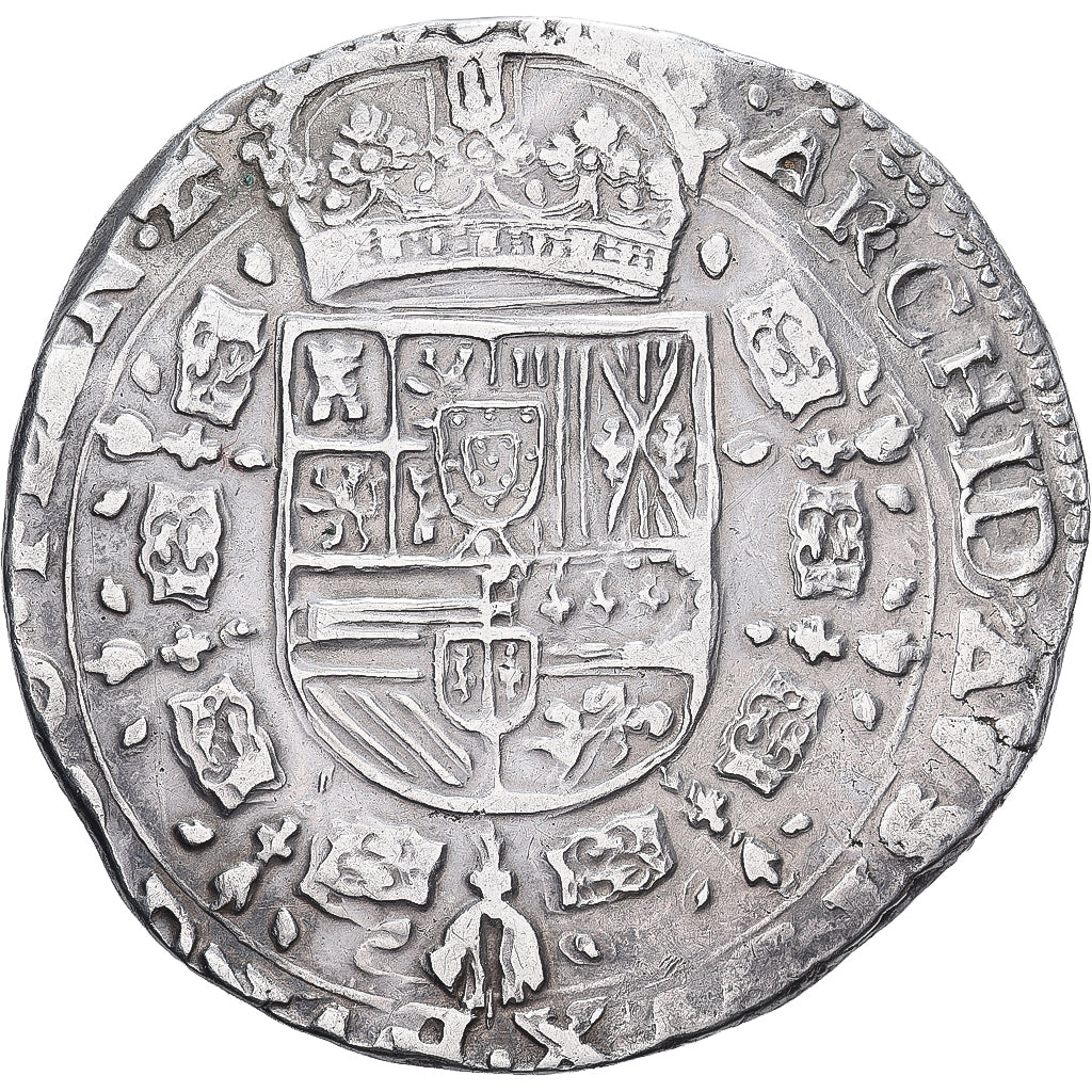 Comté de Flandre, Philippe IV, Patagon, 1633, Bruges, Argent, TTB, KM:34