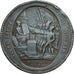 Francja, Monneron de 5 Sols, 1792, Birmingham, Brązowy, VF(20-25)