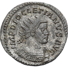 Roman Empire, Diocletian, Antoninianus, 292-294, Lugdunum, Silver, AU(50-53)