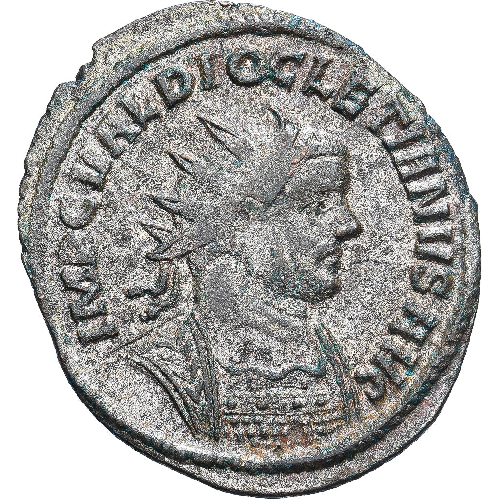 Roman Empire, Diocletian, Antoninianus, 290-292, Ticinum, Srebro, AU(50-53)
