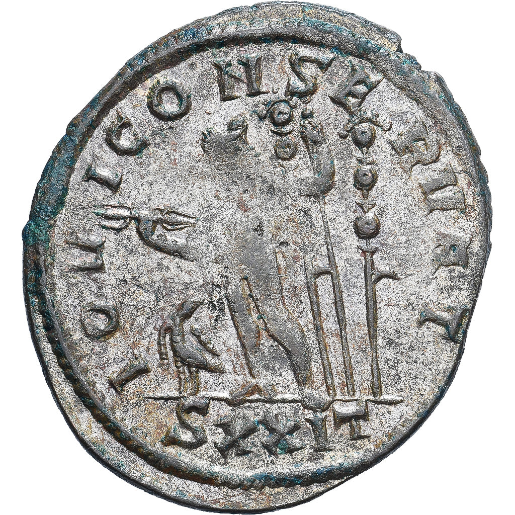 Roman Empire, Diocletian, Antoninianus, 290-292, Ticinum, Srebro, AU(50-53)