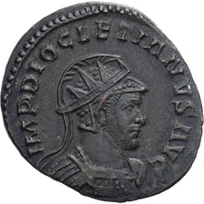 Roman Empire, Diocletian, Antoninianus, 291, Lugdunum, Silver, AU(50-53)