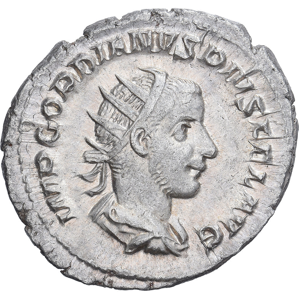 Roman Empire, Gordian III, Antoninianus, 243-244, Rome, Silver, AU(50-53)