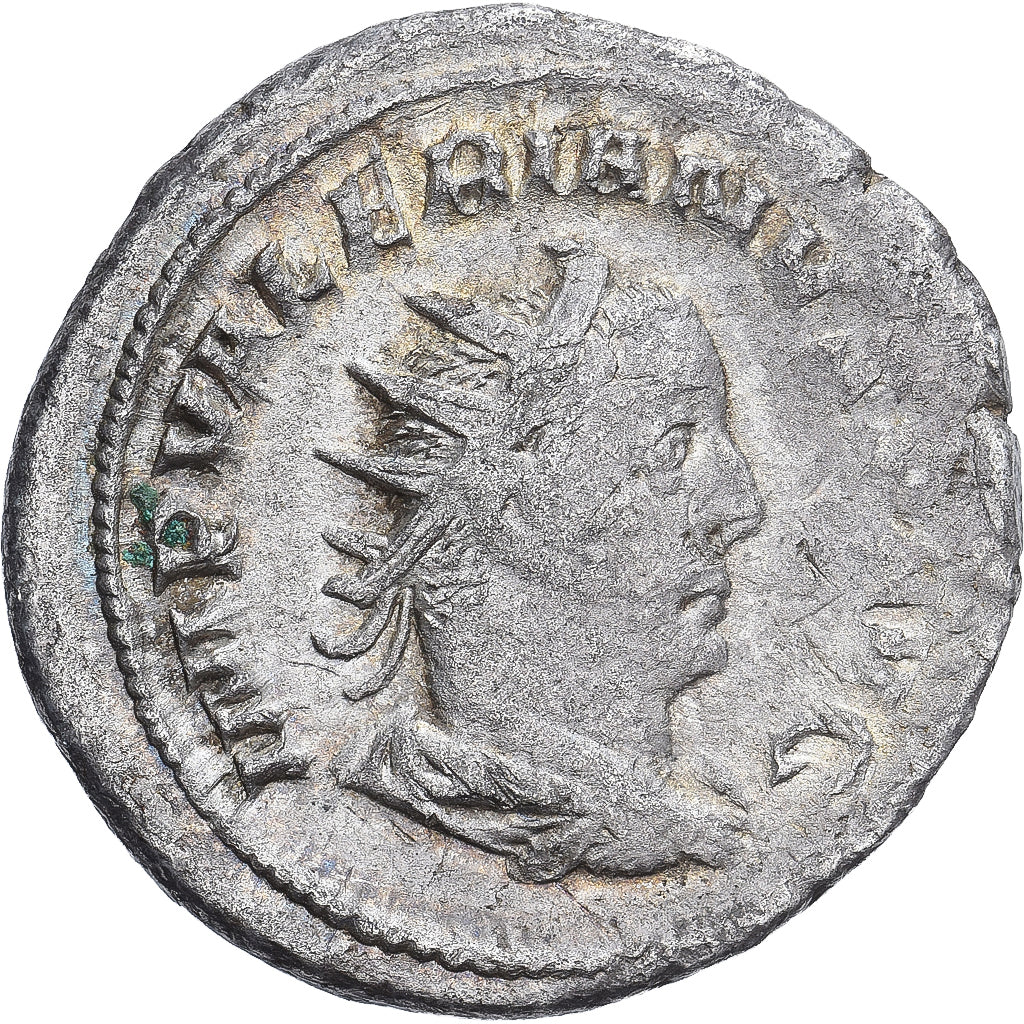 Roman Empire, Valerian I, Antoninianus, 257, Mediolanum, Srebro, VF(30-35)