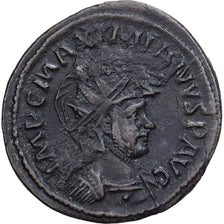 Roman Empire, Maximianus, Antoninianus, 289, Lugdunum, Brązowy, EF(40-45)