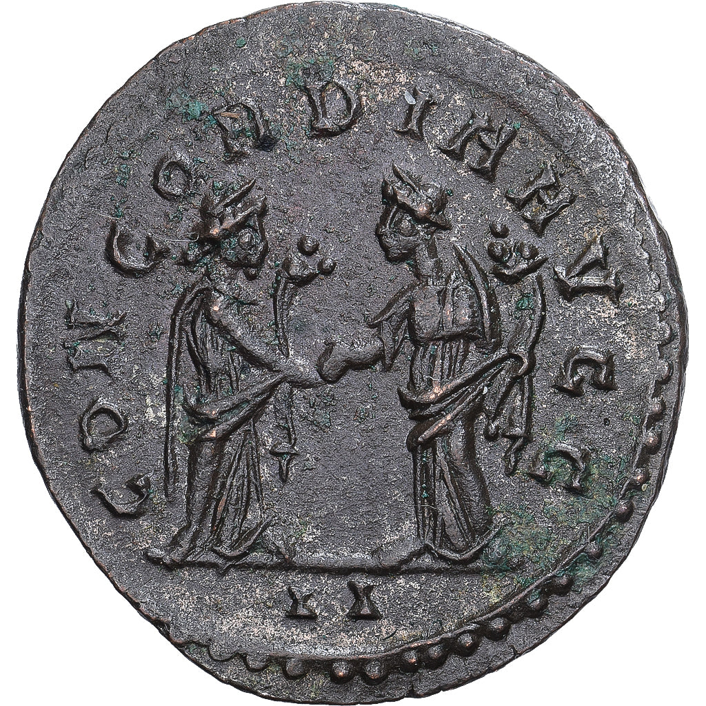 Roman Empire, Maximianus, Antoninianus, 294, Lyon - Lugdunum, Bronzo, SPL-