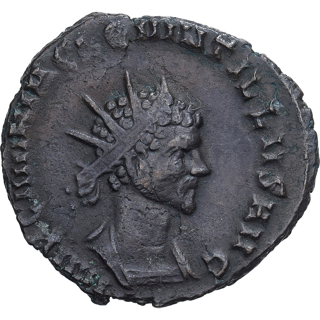 Roman Empire, Quintillus, Antoninianus, 270, Rome, Bilon, EF(40-45), RIC:13