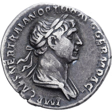 Roman Empire, Trajan, Denarius, 114, Rome, Silver, VF(30-35), RIC:315