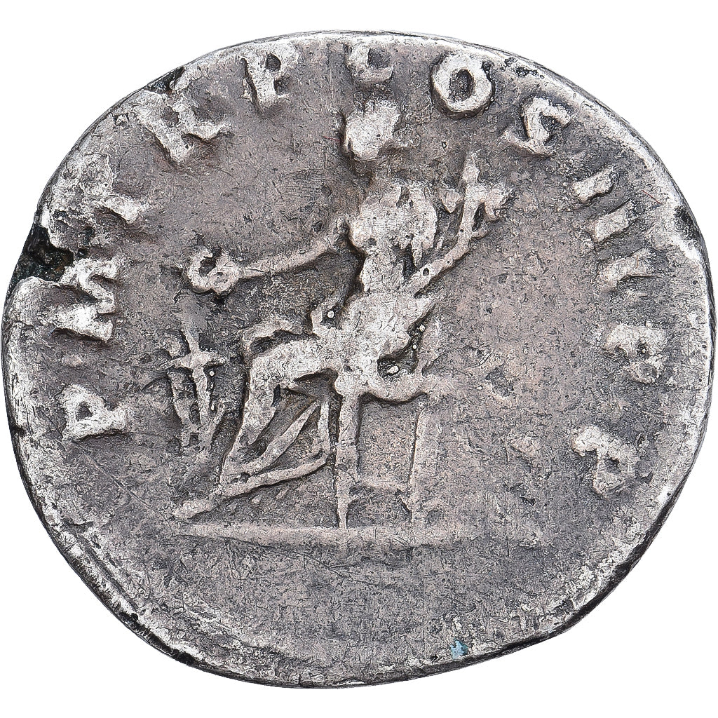 Roman Empire, Trajan, Denarius, 100, Rome, Argento, BB, RIC:33