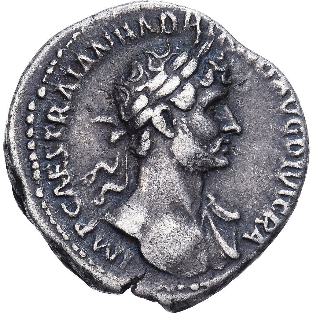 Roman Empire, Hadrian, Denarius, 117, Rome, Argento, MB+, RIC:67