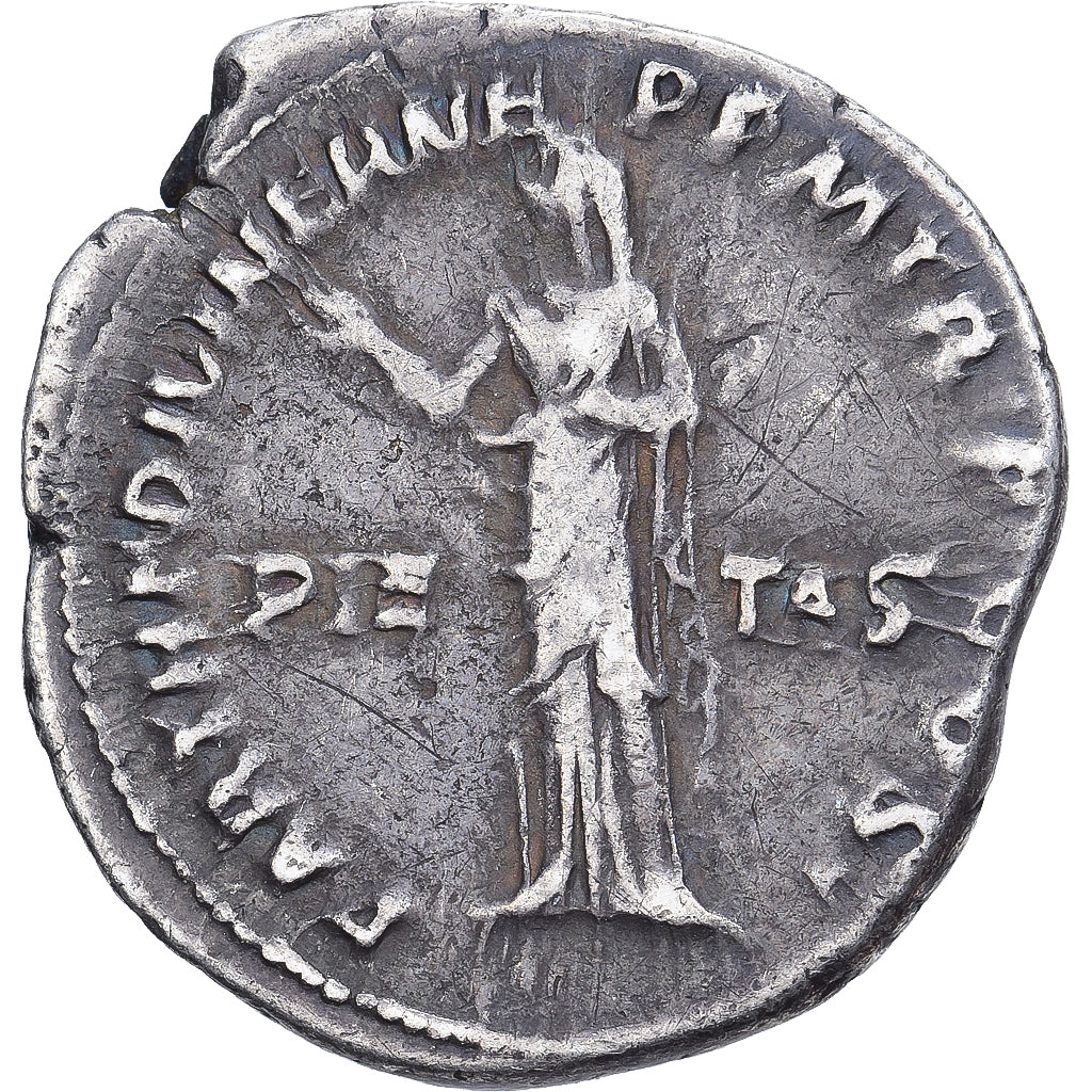 Roman Empire, Hadrian, Denarius, 117, Rome, Argento, MB+, RIC:67