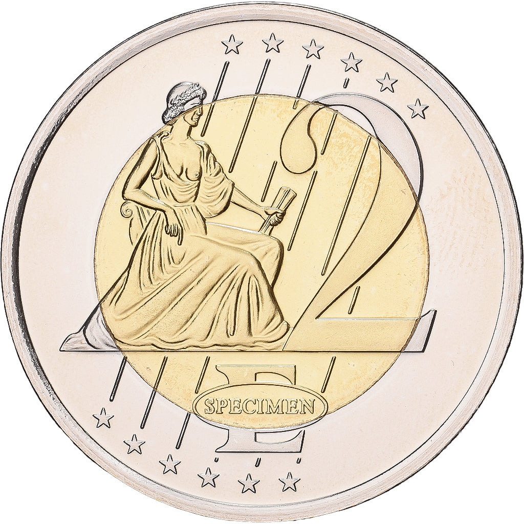 Vatican, Benedict XVI, 2 Euro, Trial, 2009, Waldaschaff, Bi-Metallic, MS(65-70)