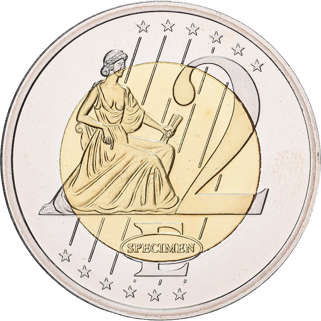 Vatican, Benedict XVI, 2 Euro, Trial, 2007, Waldaschaff, Bi-Metallic, MS(65-70)