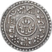 Nepal, Tribhuvana Bir Bikram, 1/4 Mohar, 1913, Silver, AU(55-58), KM:692