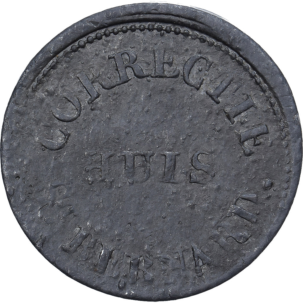 Belgium, 1 Cent, VF(20-25), Tin