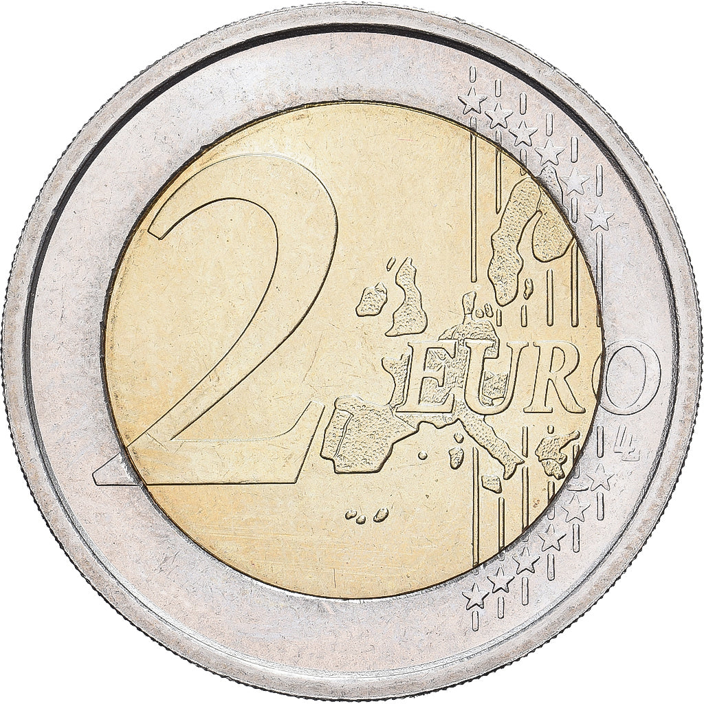 CITTÀ DEL VATICANO, 2 Euro, Foundation of the Vatican, 75th Anniversary, 2004