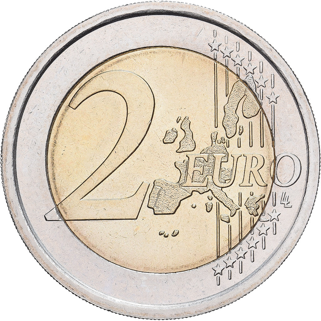 CITTÀ DEL VATICANO, Benedict XVI, 2 Euro, 20th World Youth Day, 2005, Rome