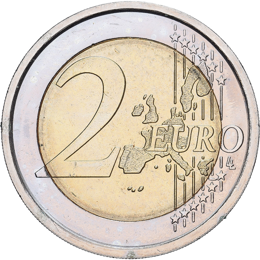 San Marino, 2 Euro, Giuseppe Garibaldi, 2007, Rome, Bi-Metallic, MS(63), KM:481
