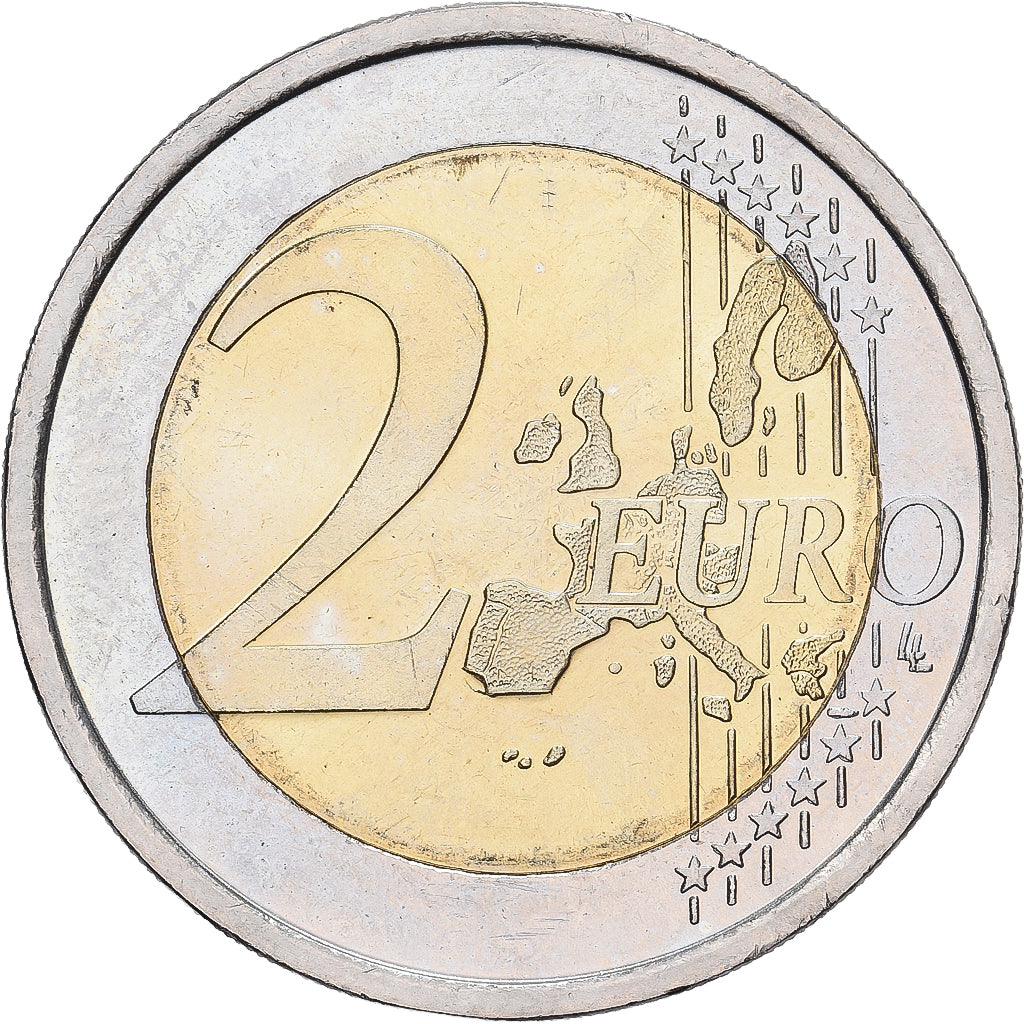 Finland, 2 Euro, Enlargement of EU, 2004, Vantaa, Bi-Metallic, MS(63), KM:114
