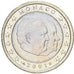 Mónaco, Rainier III & Albert, 1 Euro, 2001, MDP, Bimetálico, SC, KM:173