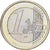 Monaco, Rainier III & Albert, 1 Euro, 2001, MDP, Bi-Metallic, UNZ, KM:173