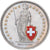 Suiza, 1 Franc, Helvetia, 2001, Berne, Colourized, Cupronickel, SC, KM:24a.3