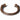 Costa de Marfil, Manilla, Siglo XIX, Bracelet, Bronce, MBC