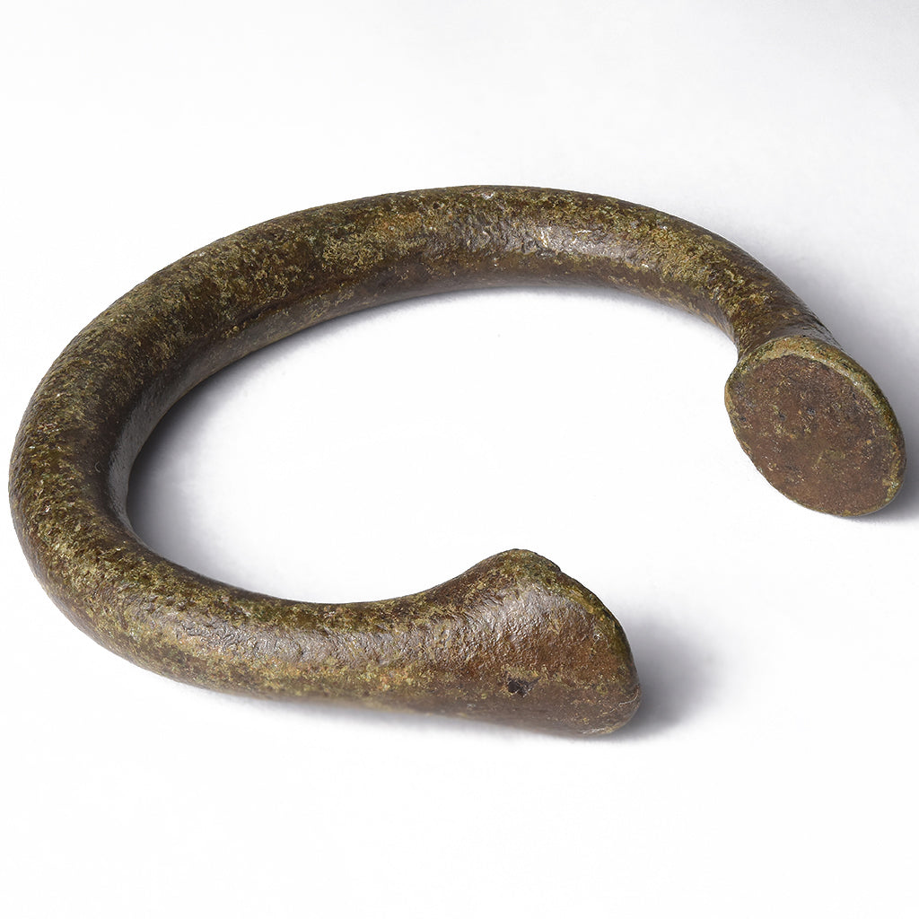 West African States, Manilla, 19th Century, Bracelet, Bronze, EF(40-45)