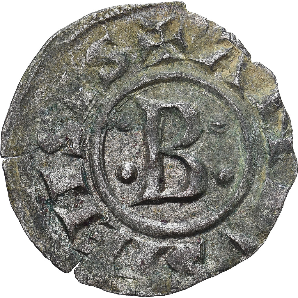 Lordship of Anduze and Sauve, Bernard II, Denier, 1145-1164, Sommières, Billon