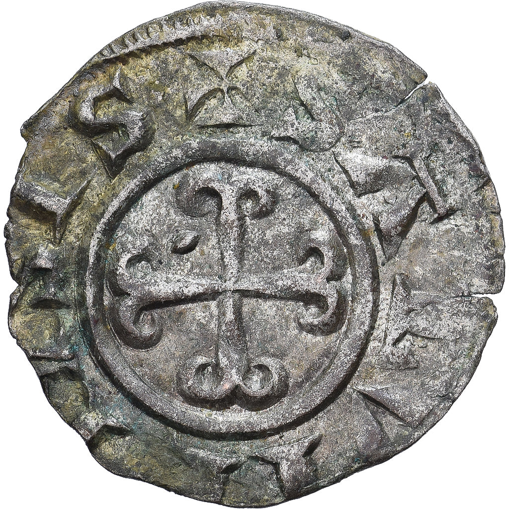 Lordship of Anduze and Sauve, Bernard II, Denier, 1145-1164, Sommières, Billon