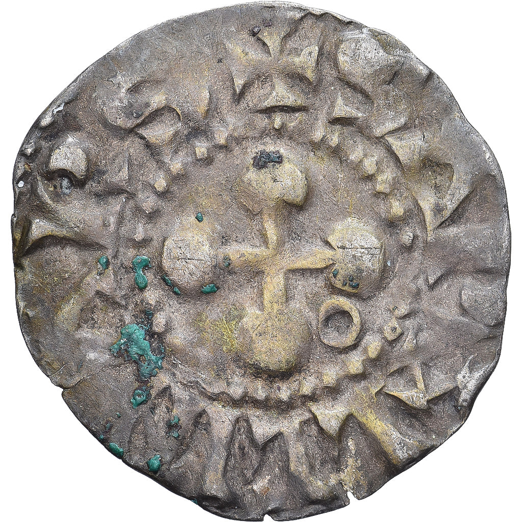 Bishopric of Valence, Denarius, c. 1090-1225, Valence, Silver, VF(30-35)