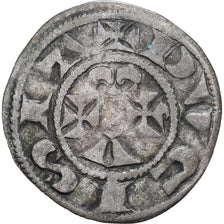 Duchy of Aquitaine, Aliénor, Denarius, 1189-1204, Bordeaux, Silver, VF(30-35)