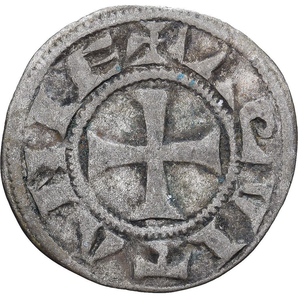 Duchy of Aquitaine, Aliénor, Denarius, 1189-1204, Bordeaux, Silver, VF(30-35)