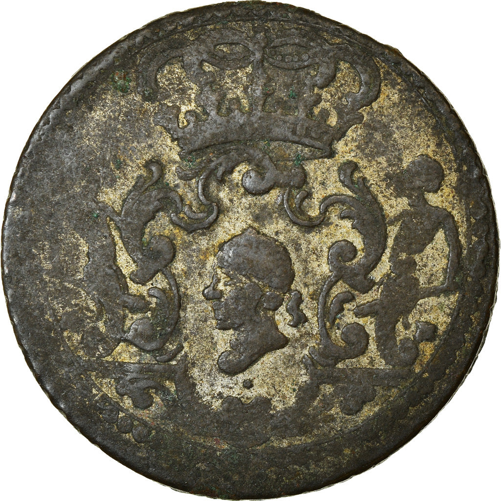 Moneda, Estados italianos, CORSICA, General Pasquale Paoli, 4 Soldi, 1766