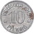 Allemagne, Stadt Coblenz, 10 Pfennig, 1918, SUP, Iron
