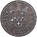 Allemagne, Stadt Kreuznach, 10 Pfennig, TB, Fer