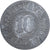 Allemagne, Stadt Hörde, 10 Pfennig, TB, Zinc