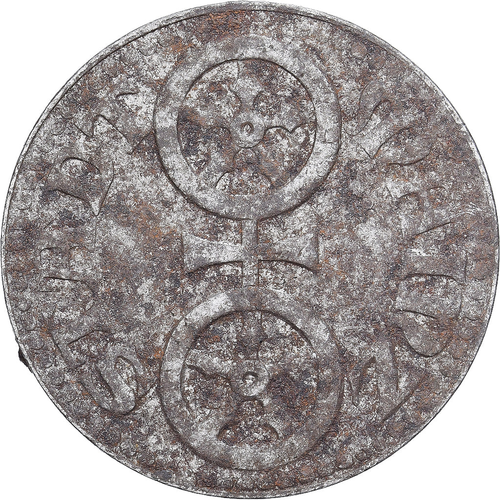 Allemagne, Stadt Mainz, 10 Pfennig, 1918, TB+, Fer