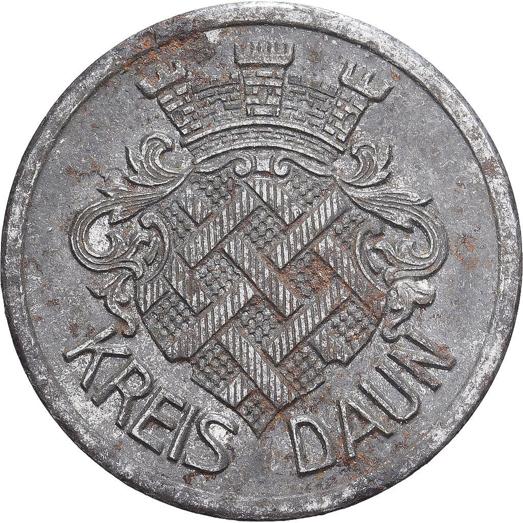 Allemagne, Daun, 10 Pfennig, 1920, TTB+, Iron