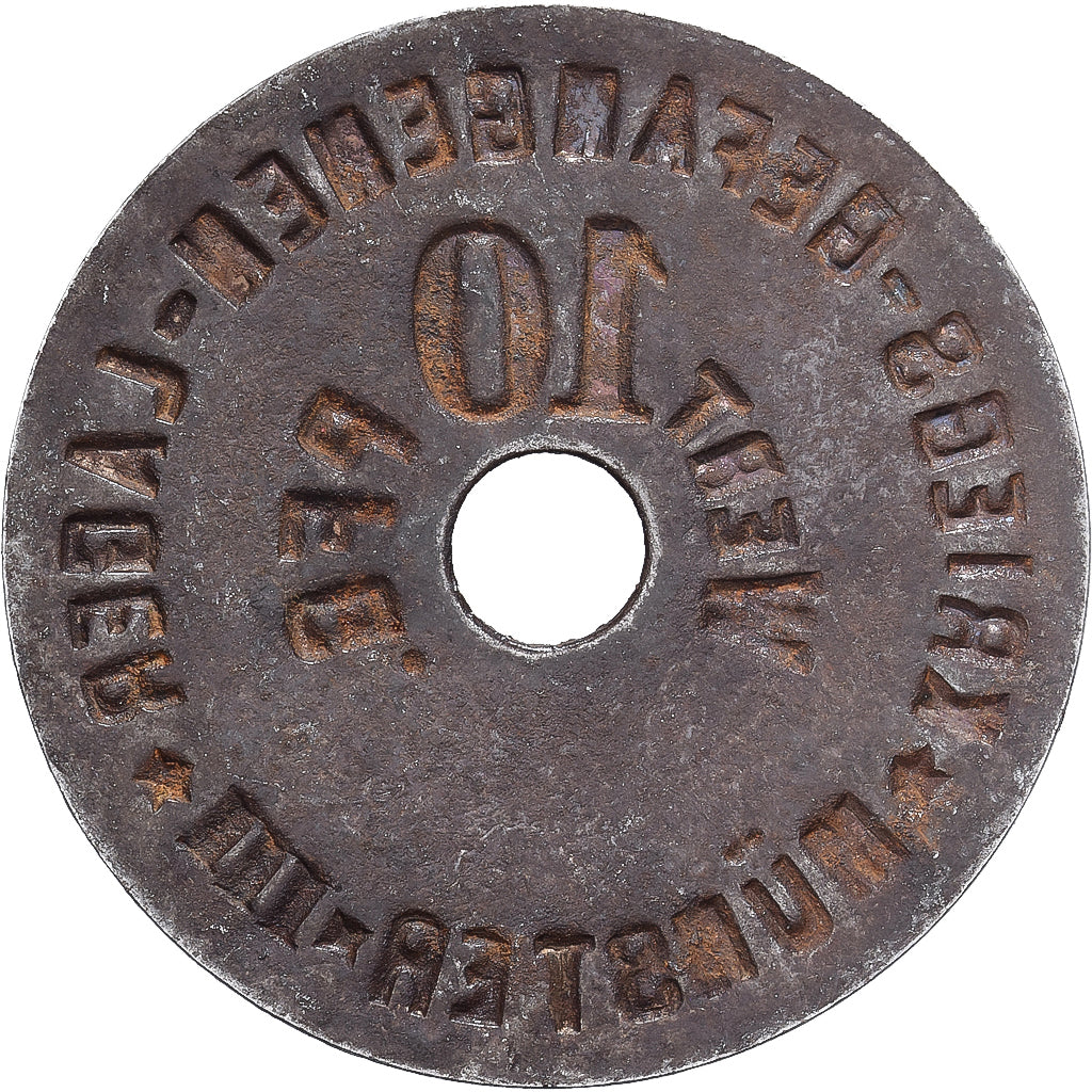 Allemagne, Stadt Münster, 10 Pfennig, SUP, Fer