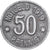 Allemagne, Stadt Bingen am Rhein, 50 Pfennig, 1919, SUP, Fer