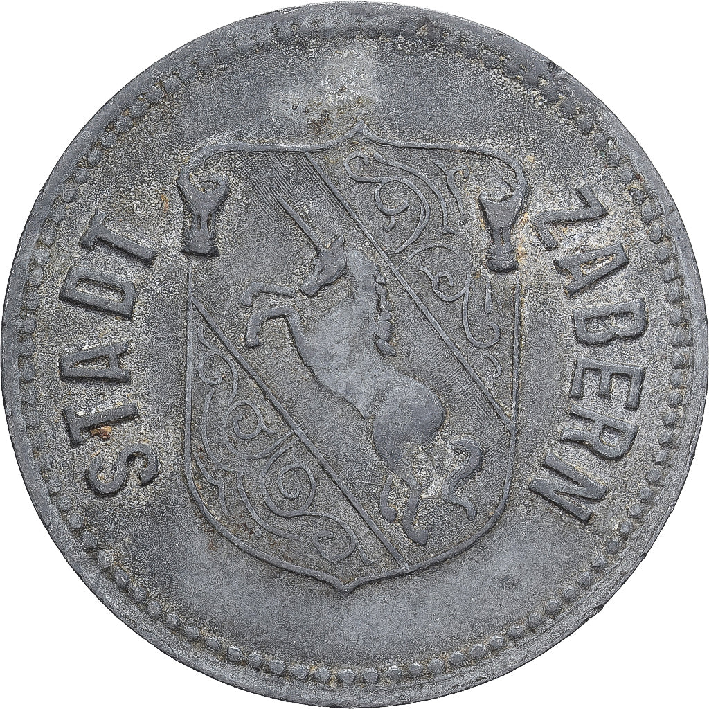Germany, Stadt Zabern, 50 Pfennig, EF(40-45), Zinc