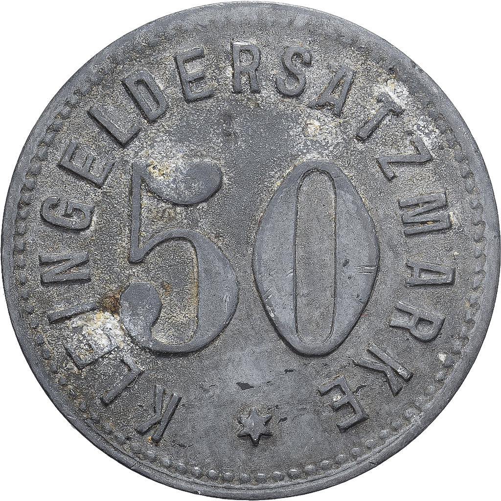 Germany, Stadt Zabern, 50 Pfennig, EF(40-45), Zinc
