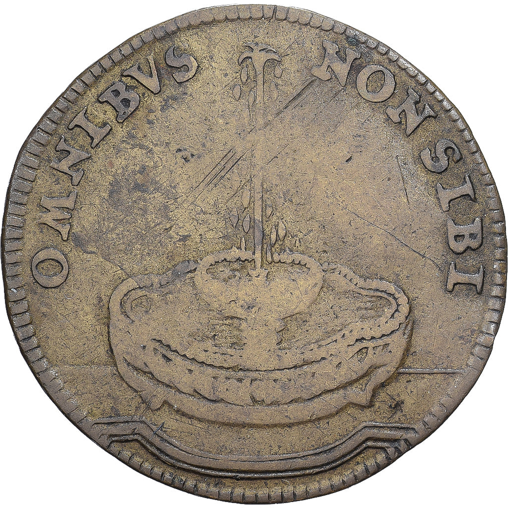 Deutschland, Nuremberg token, Louis XVI, omnibus Non Sibi, Messing, S