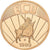 Zone euro, 1 Ecu Europa, 1999, Copper Gilt, FDC, Prooflike