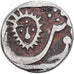 Princely state of Indore, 1/4 Rupee, AH1264 (1848), Silver, VF(20-25), KM:72