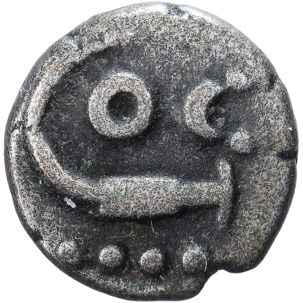 Dutch India, Fanam, 1663-1795, Cochin, Silver, EF(40-45), KM:8